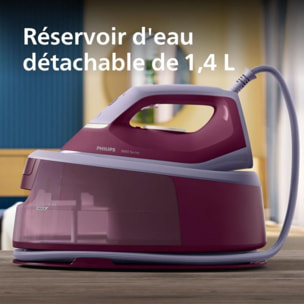 Centrale vapeur PHILIPS PSG3001/30 Série 3000 Mauve 1.4L, 6 bars
