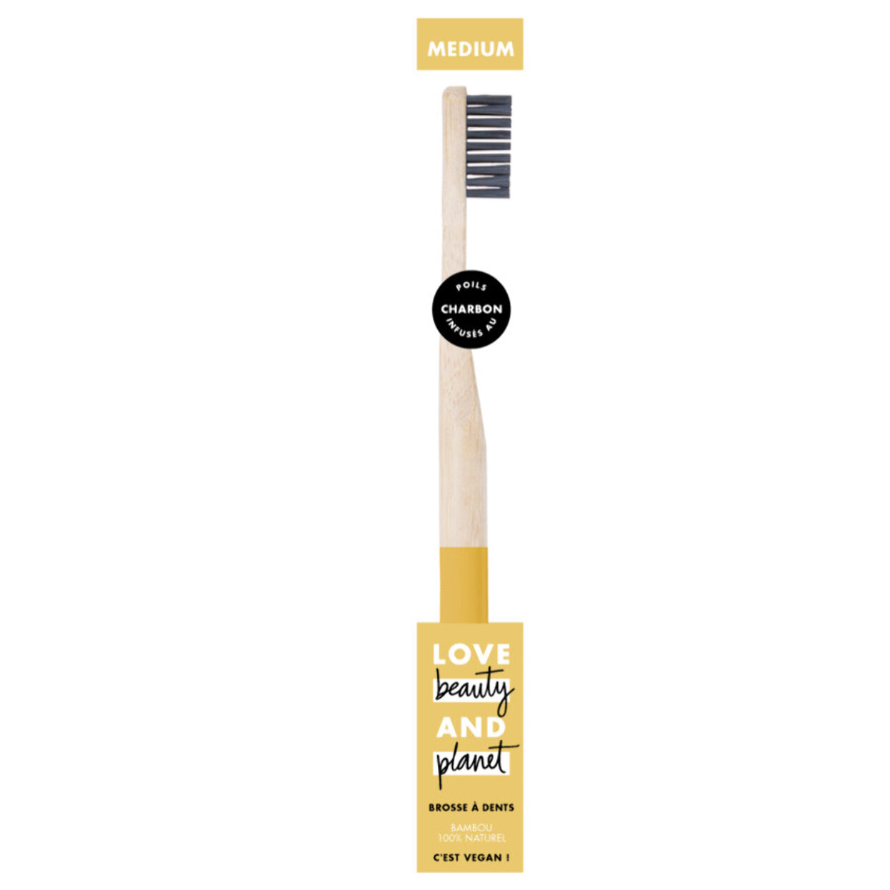 Pack de 3 - LOVE BEAUTY AND PLANET Brosse à Dents Medium