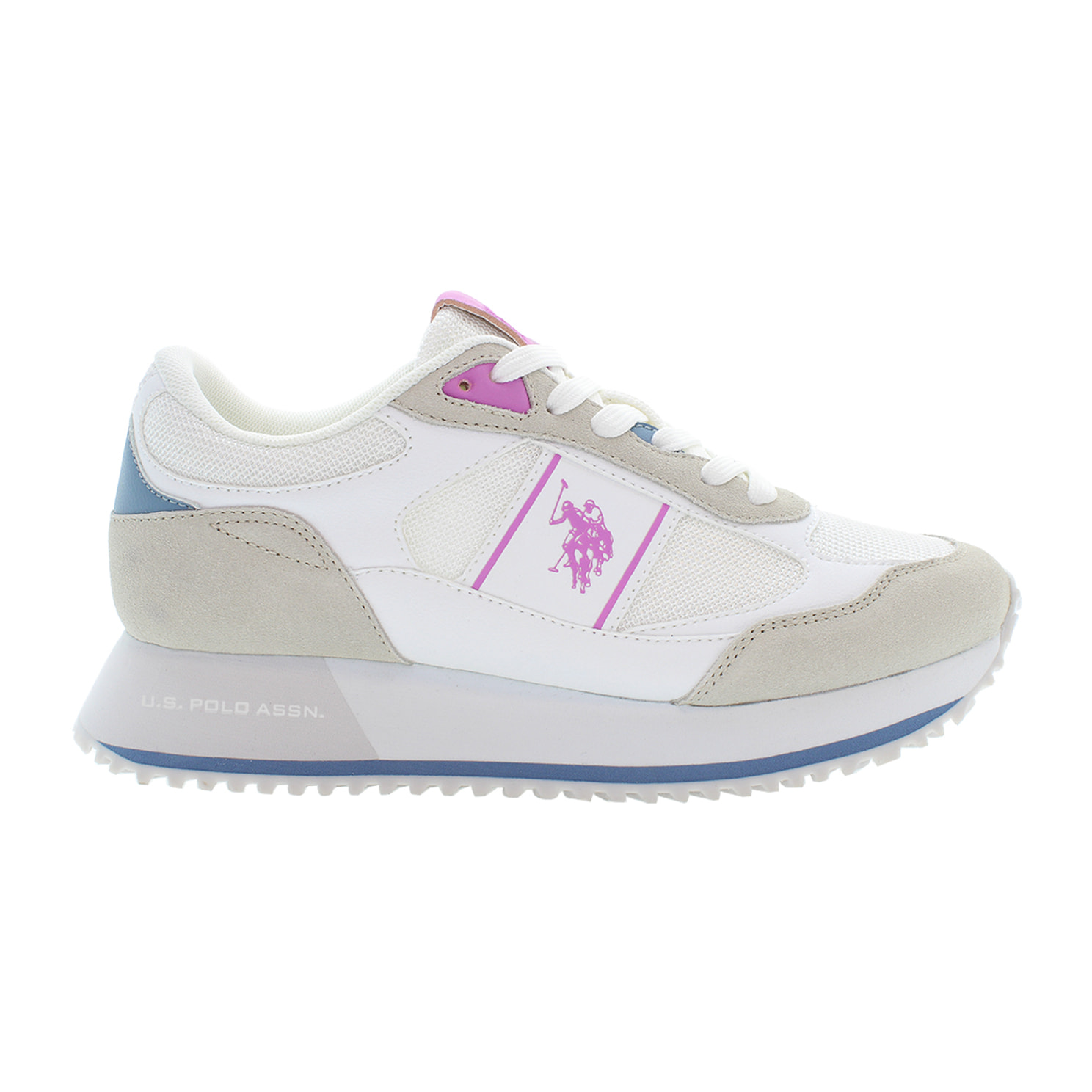 U.S. Polo Assn. - Sneakers SACHA006W/5MS1 in sintetico per donna