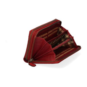 Portafoglio da uomo In Vera pelle Made in Italy 19x11x2,5 cm