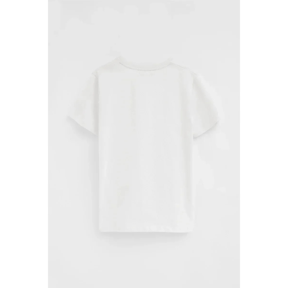 Pack mujer de dos camisetas negra y blanca de manga corta y cuello pico con bordado Rigby Go