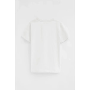 Pack mujer de dos camisetas negra y blanca de manga corta y cuello pico con bordado Rigby Go