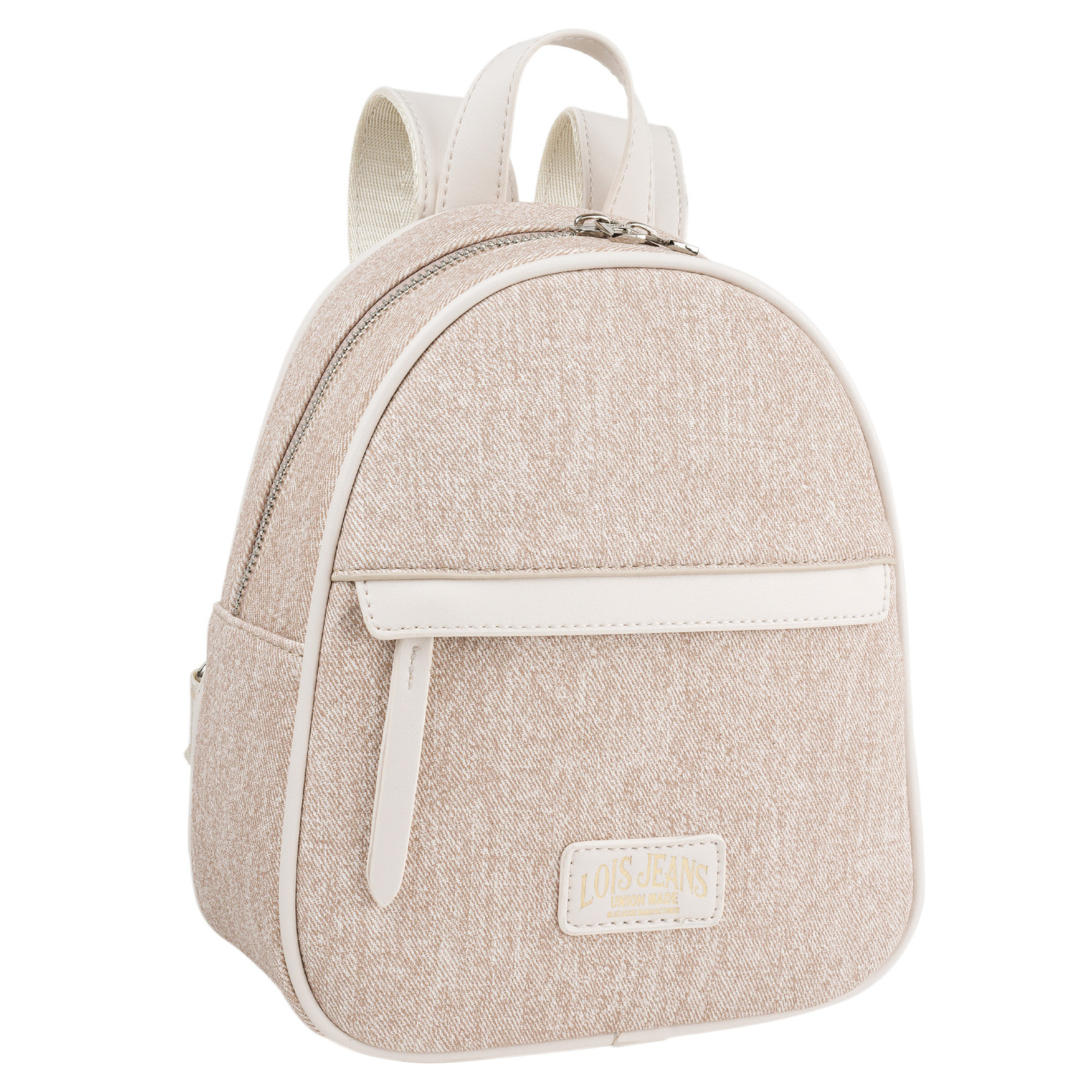Bolso Mochila Mujer Lois Kelly Beige