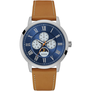 Reloj Guess W0870G4 Hombre Analogico Cuarzo con Correa de Piel