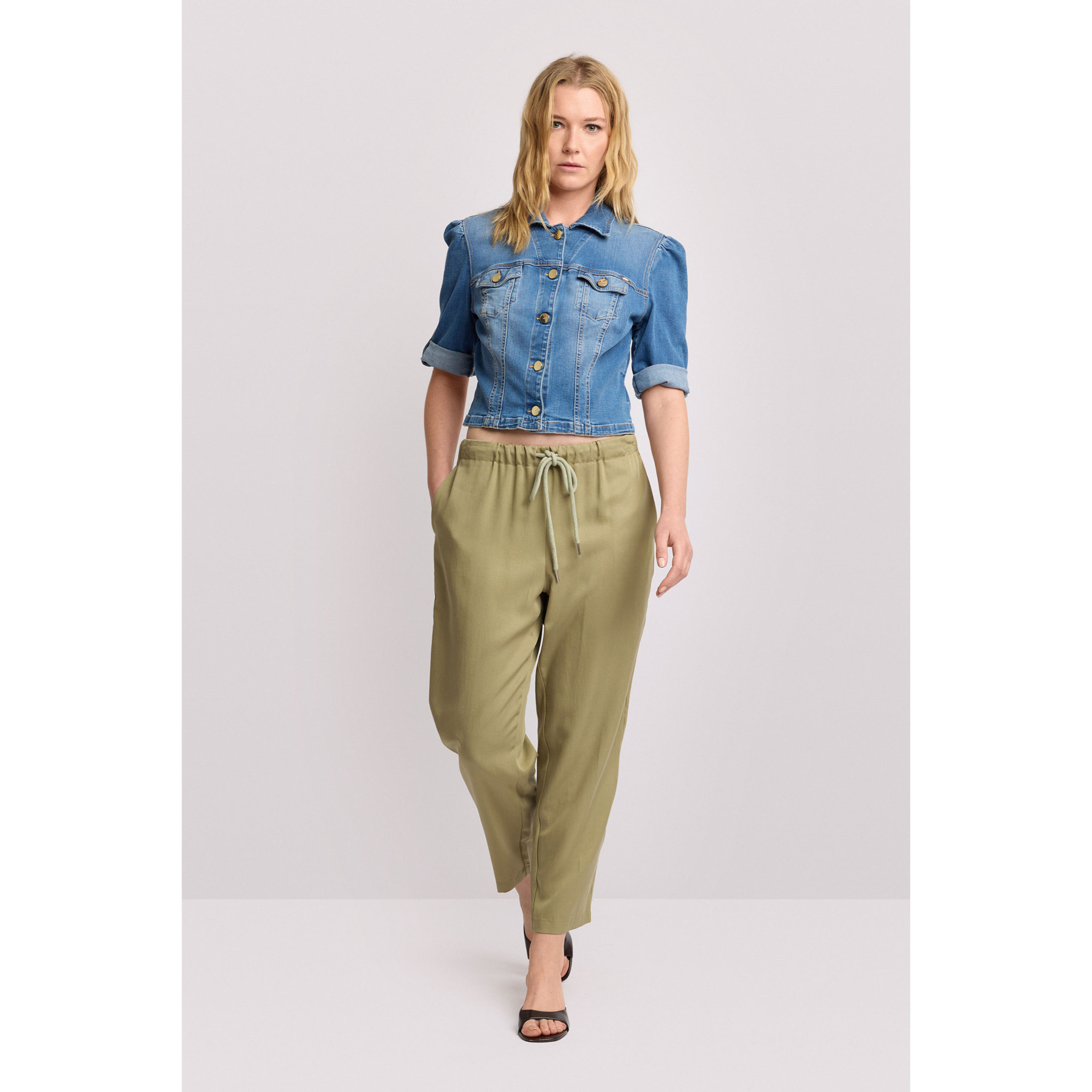 Kocca - Pantaloni modello jogger Donna, Tinta unita