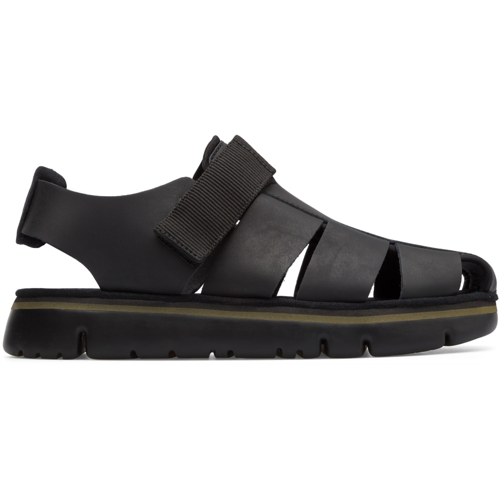 Camper Sandalias Hombre Oruga Negro