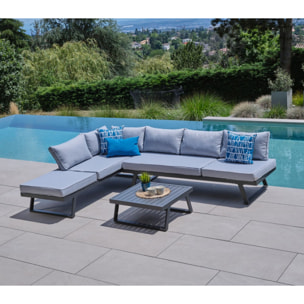 Lot de 2 coussins extérieur - 40x40x15 - ECLYPSE MER