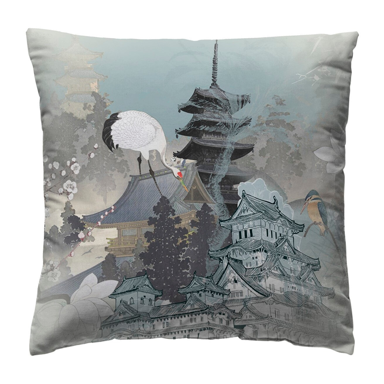 Funda de almohada yasu gris