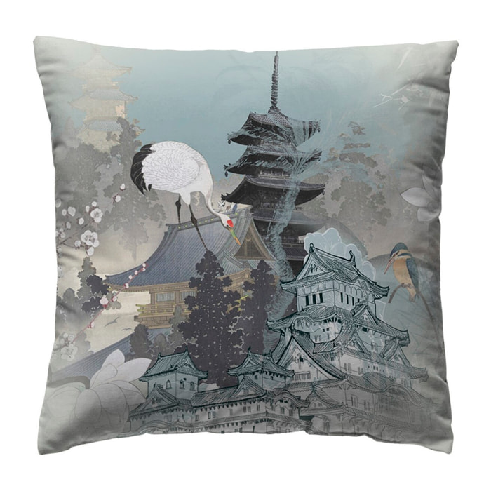 Funda de almohada yasu gris