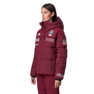 Kappa - Chaquetas Mujer Rojo - 6Cento 668C Us