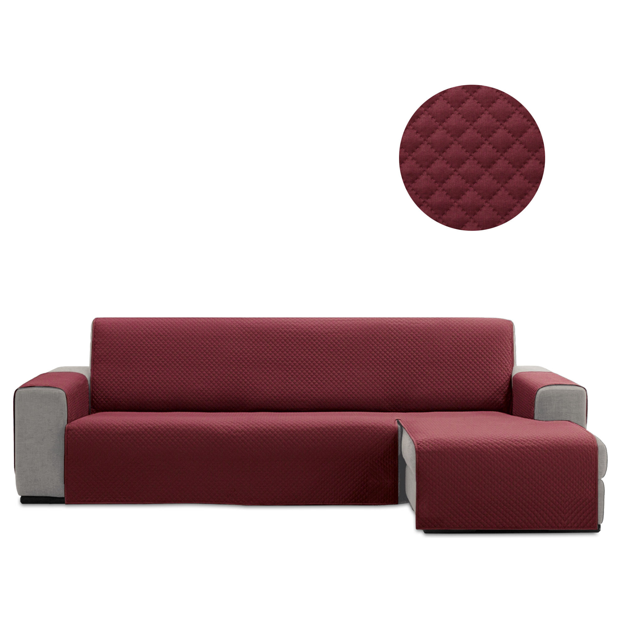 Cubre Sofá ACOLCHADO Chaise Longue modelo RAMOS