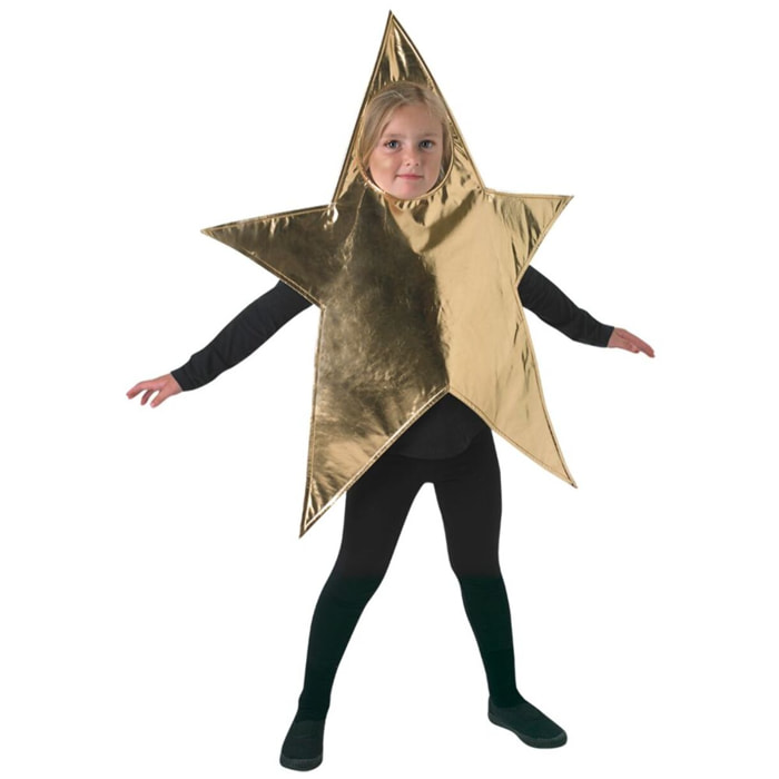 DISFRAZ ESTRELLA DORADA INF