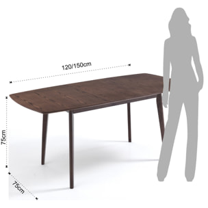 Tomasucci Tavolo allungabile STILL multicolore