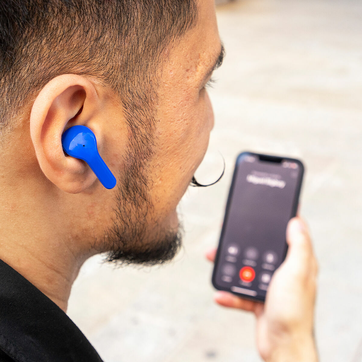 Auriculares Inalámbricos con Estuche de Carga Blue InnovaGoods