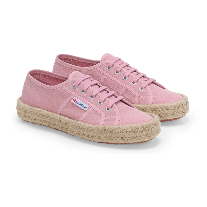 Superga - Donna Viola - 2750 COTTON STONE WASH ROPE
