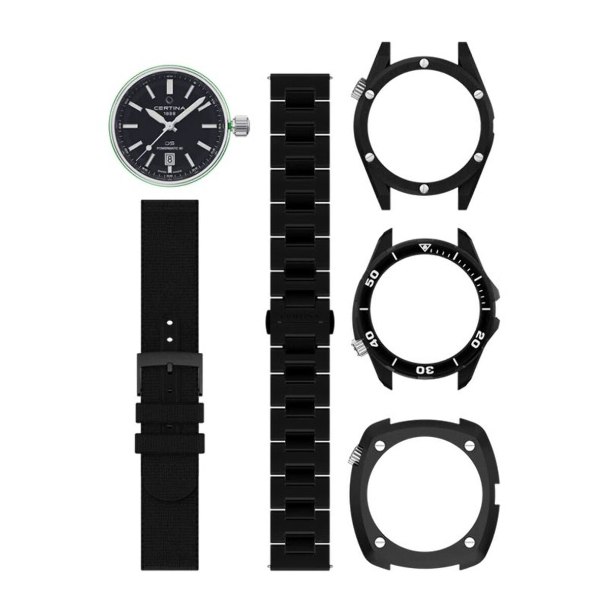 Reloj Certina C0414073905100 Hombre Analogico Automatico con Correa de Acero inoxidable