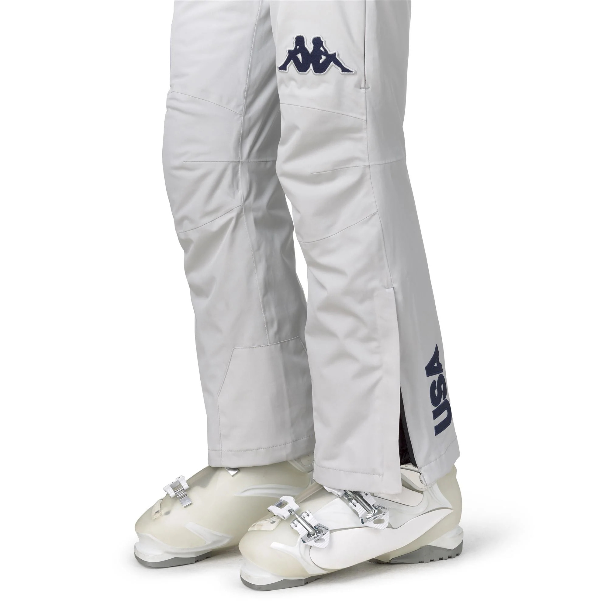 Kappa - Pantaloni Donna Grigio - 8Cento 834 Us