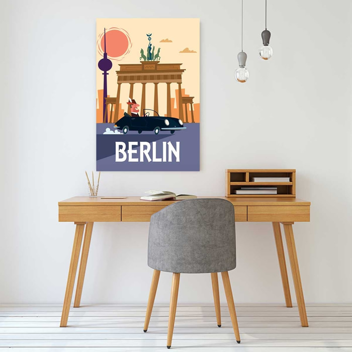 Tableau un week end à berlin Toile imprimée