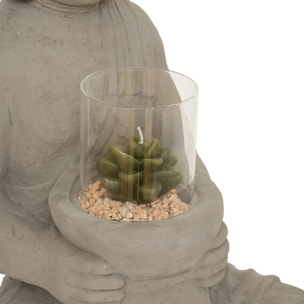 Bouddha assis Ishaan H.40cm ciment