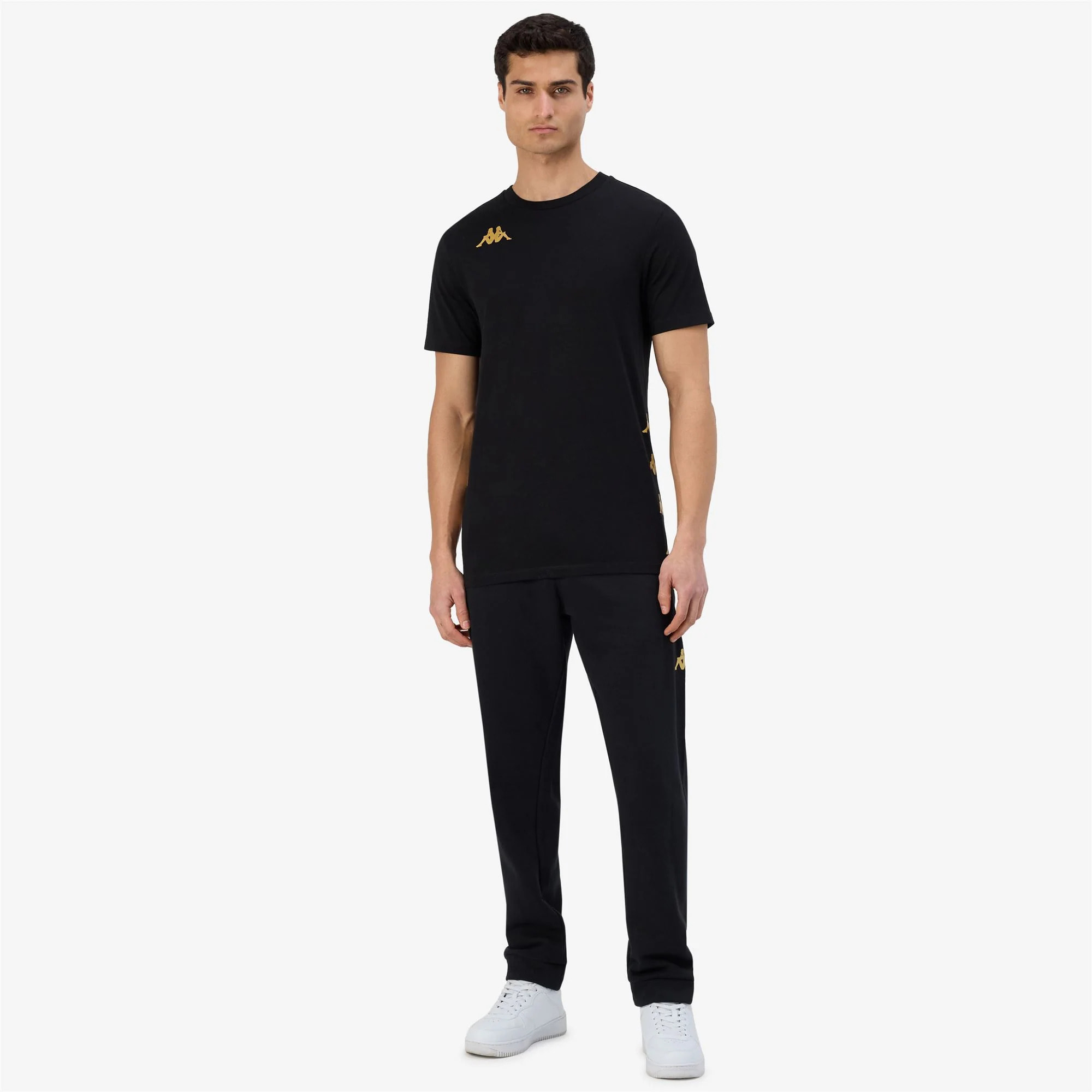 Kappa - Pantalones Hombre Negro - Kappa4Football Gaudo