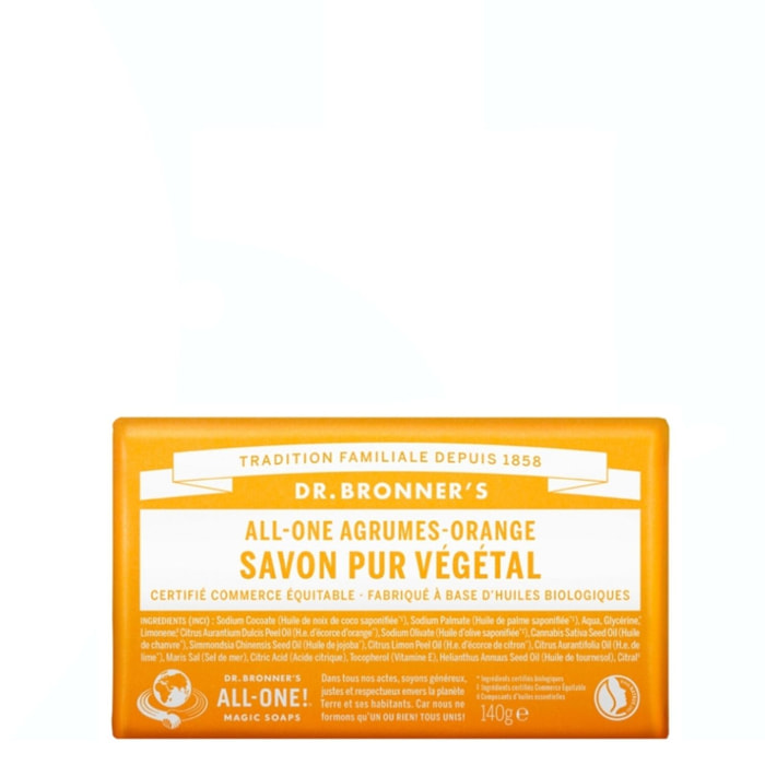 Agrumes et Orange - Pain de Savon 140g