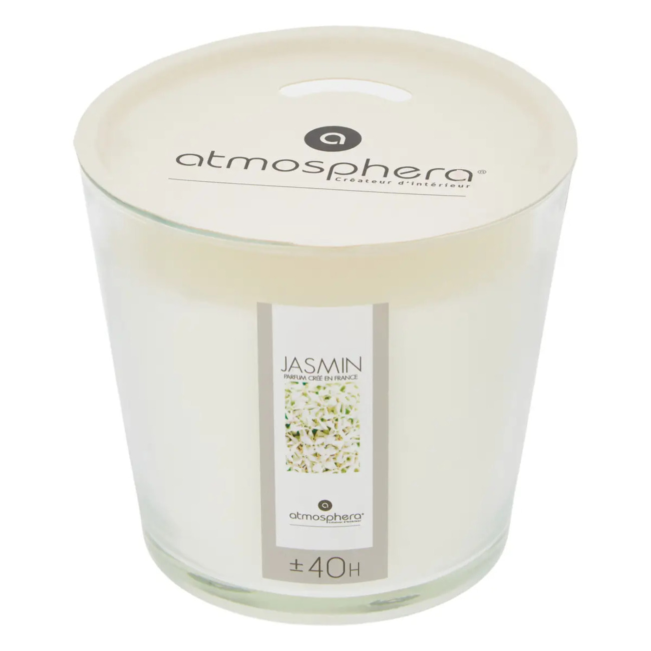 Bougie parfumée jasmin 500g