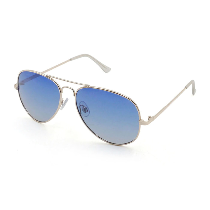 Gafas de sol PALO ALTO SAN DIEGO - Metal dorado / Azul degradado