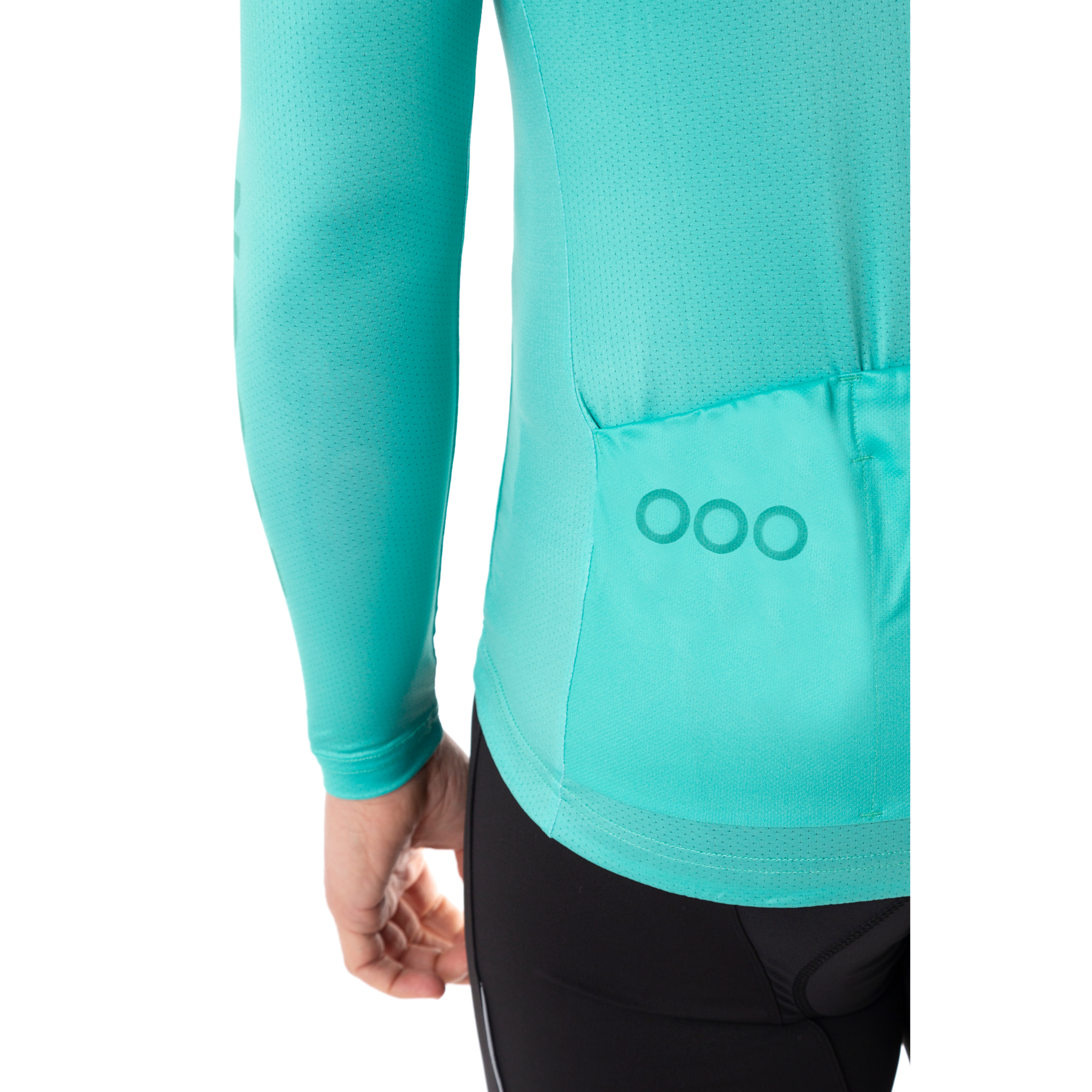 Maillot de manga larga ECOON modelo Tourmalet Men en color Turquesa