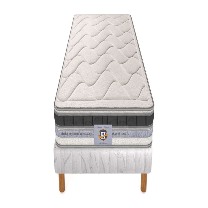Ensemble Cheverny - matelas 1 place + 1 sommier