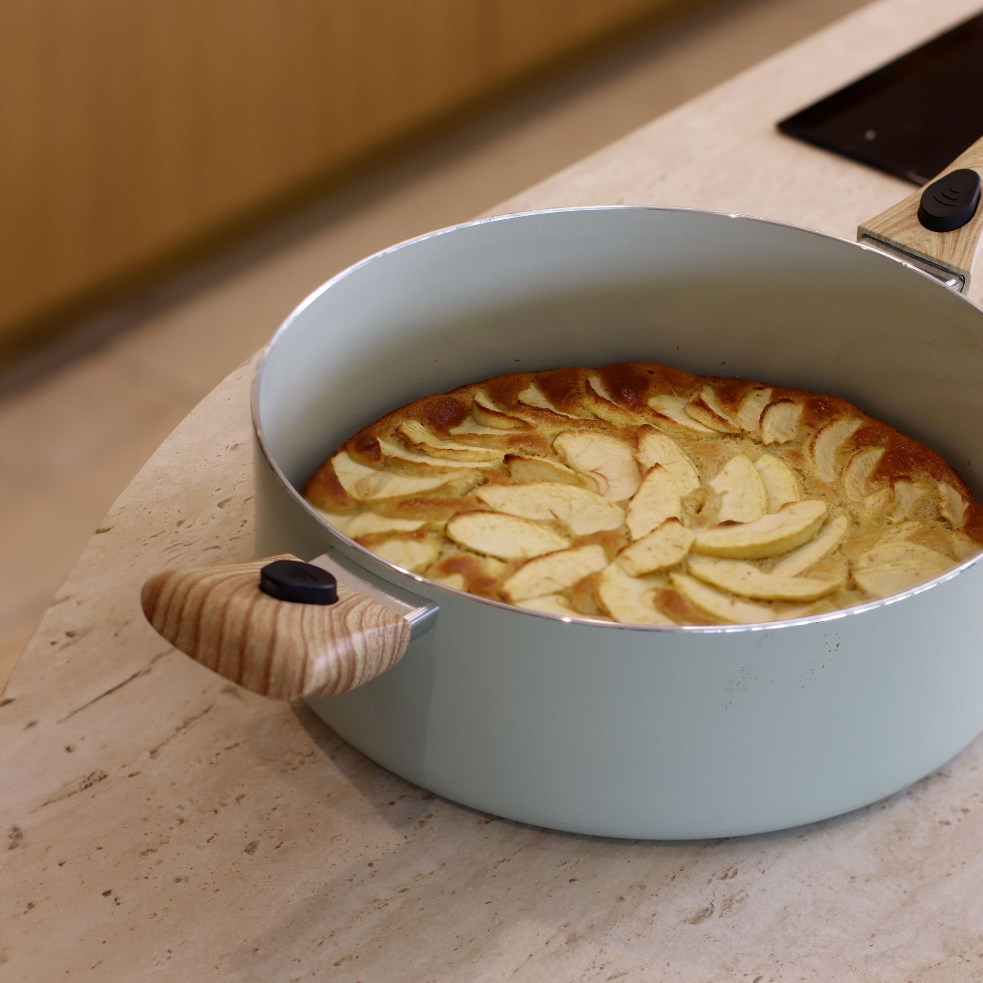 Poêle multifonction en revêtement céramique - tous feux COLORAMA