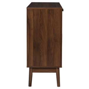 Buffet - HOME DECO FACTORY - Klaus - Élégant - Fonctionnel - Marron