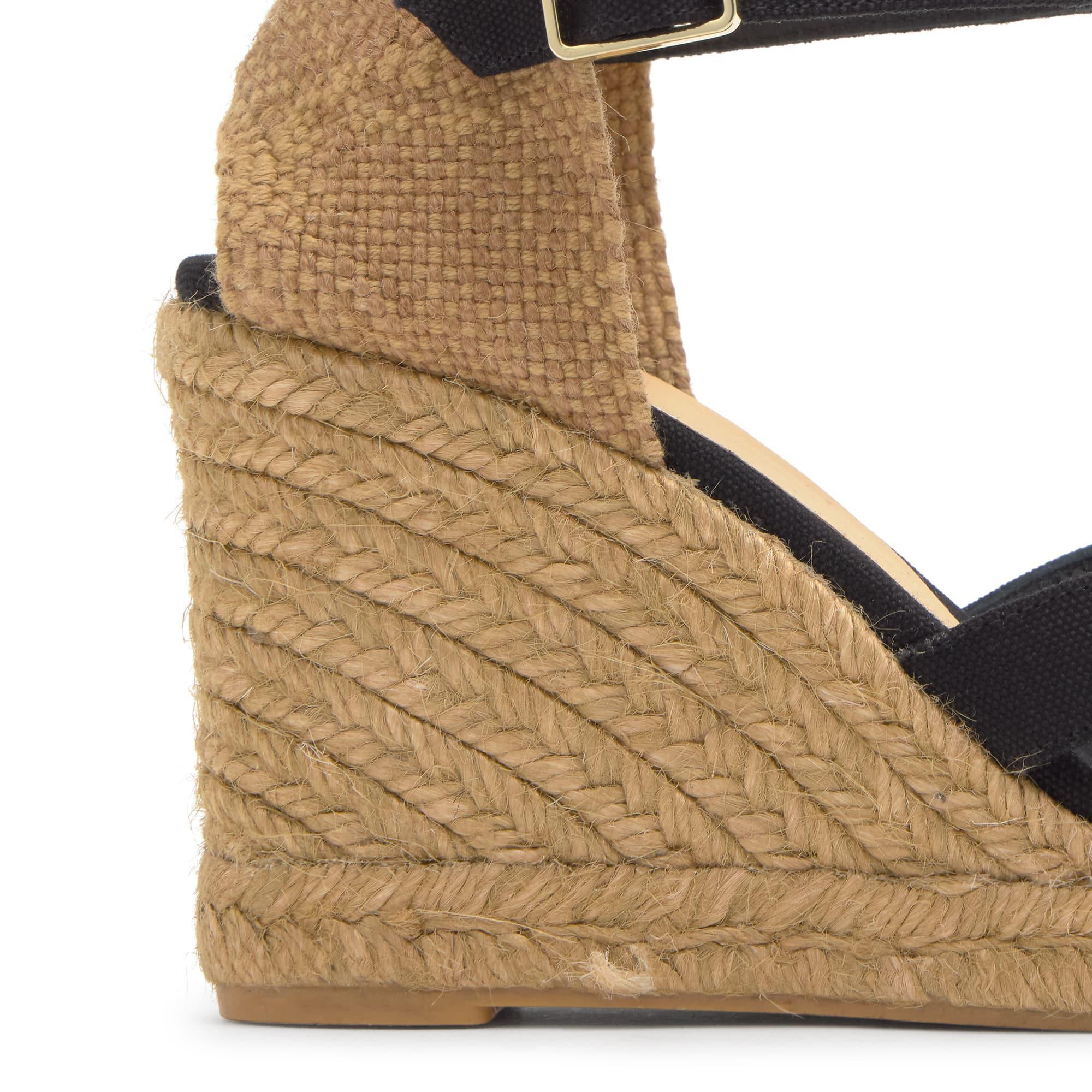 Sandalia Bruna cuña de yute 9cm