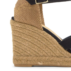 Sandalia Bruna cuña de yute 9cm