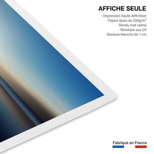 Poster glacis boat Affiche seule