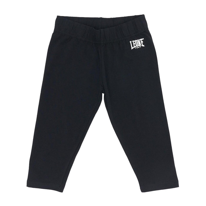 Leggings capri de niña metalizados