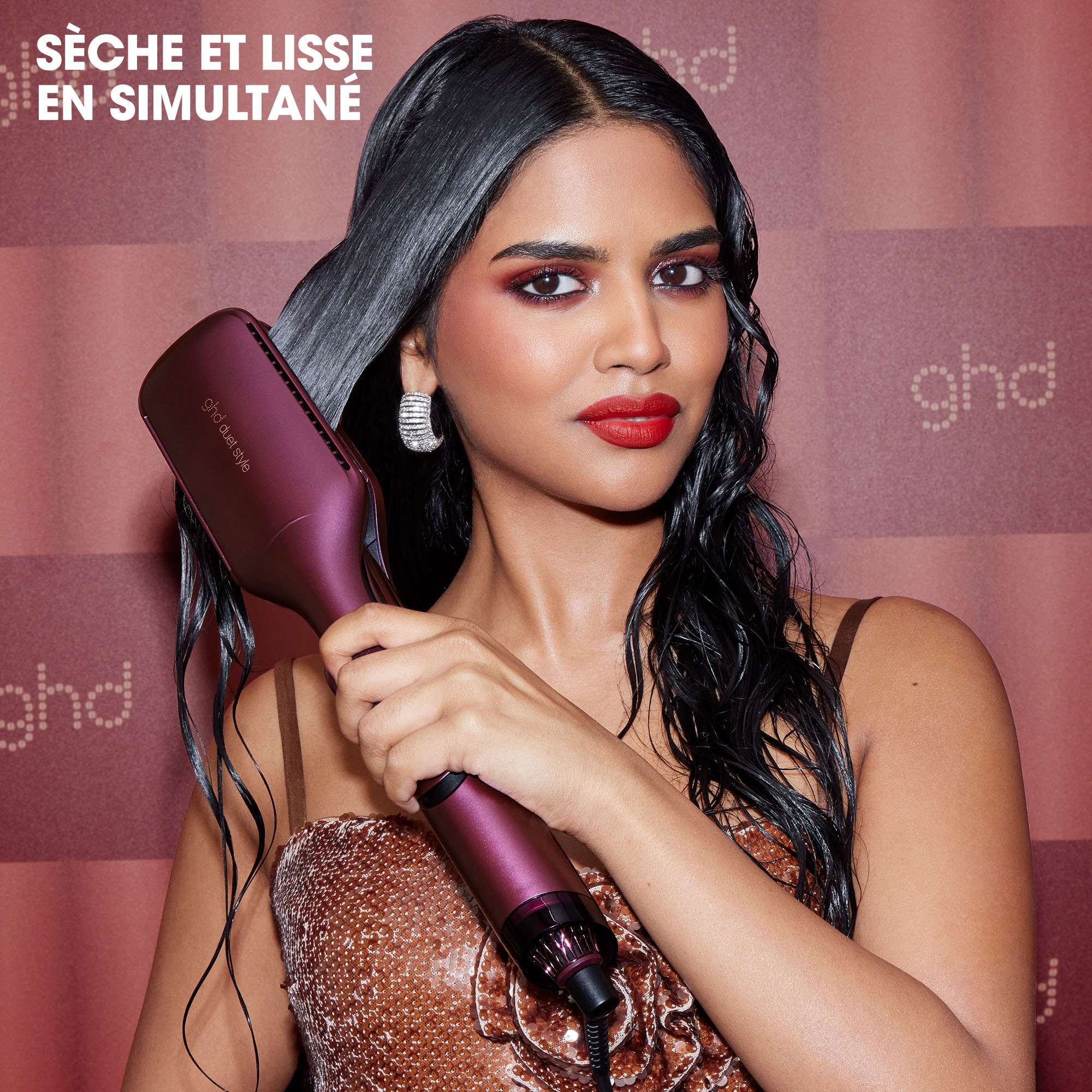 Coffret Lisseur Séchant 2-en-1 ghd Duet Style - Collection ghd Cherry Chic