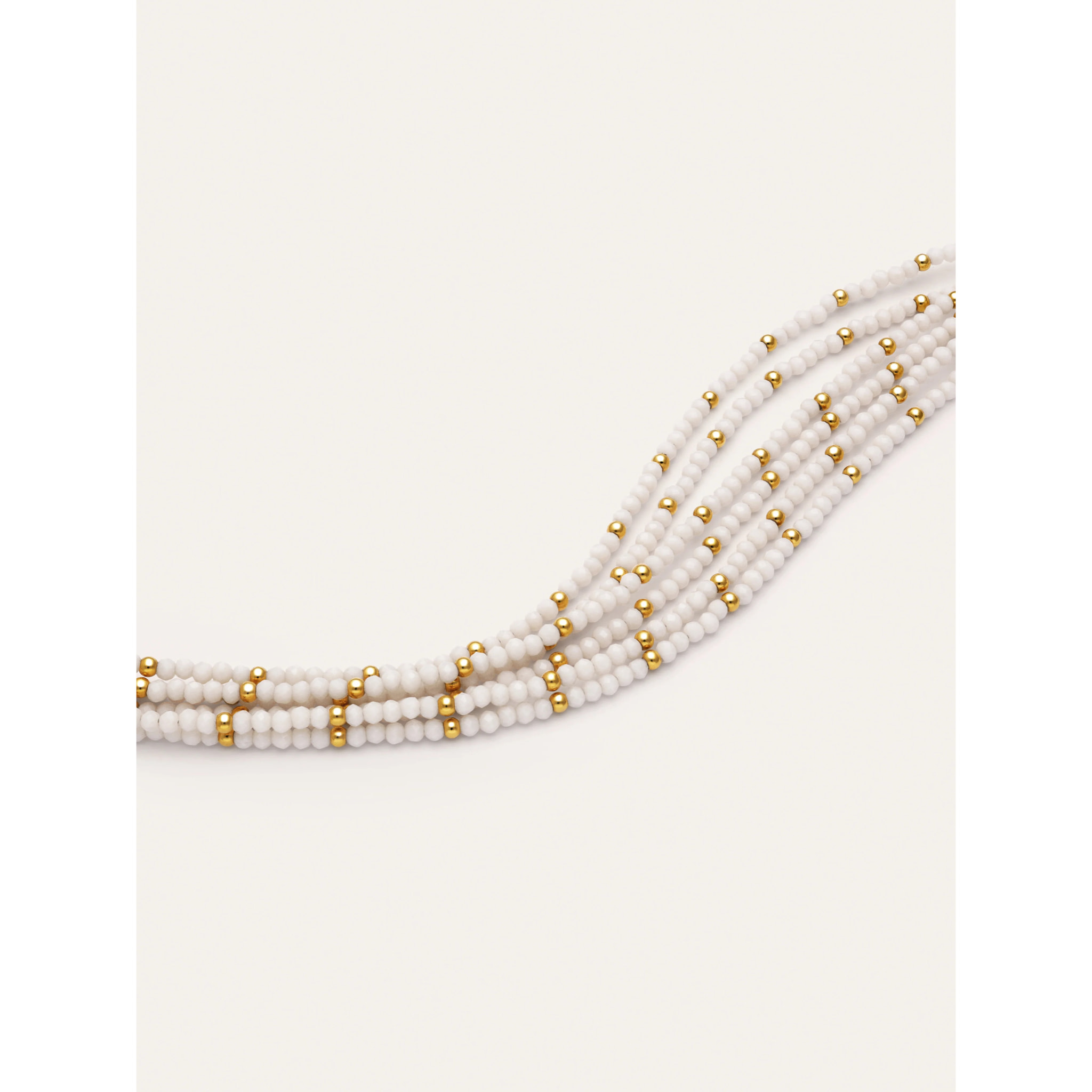 Pulsera Cleopatra Blanch Acero Baño Oro