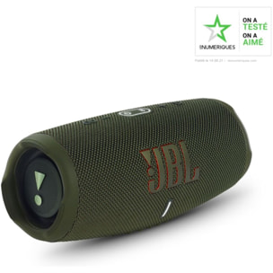 Enceinte portable JBL Charge 5 Vert