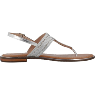 Sandalias Mujer de la marca GEOX  modelo D SOZY PLUS PLATA