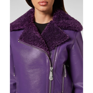 PHILIPP PLEIN Chaqueta motera SKULL&BONES