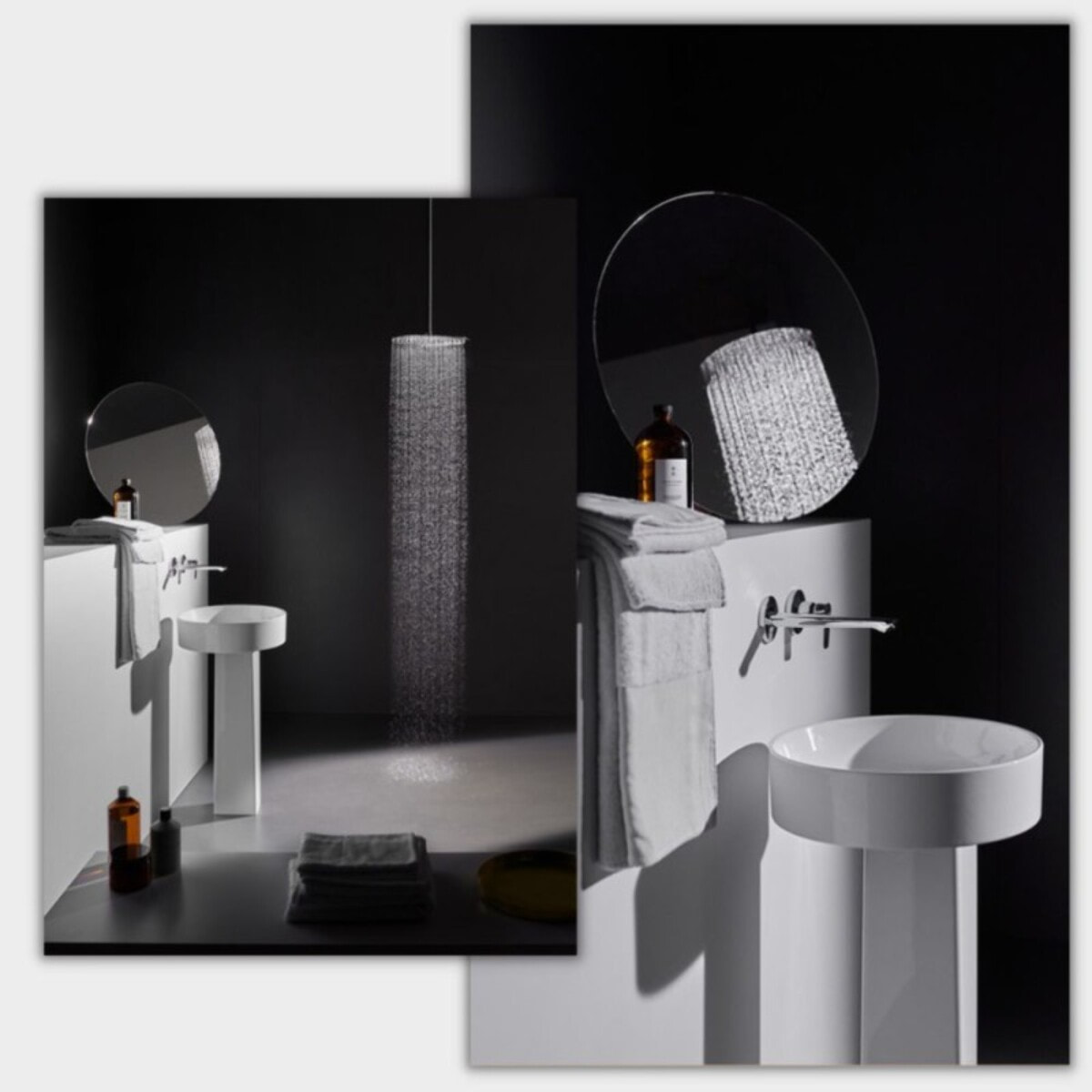 Lavabo double vasque à poser IDEAL STANDARD Conca, Design figuratif ronde