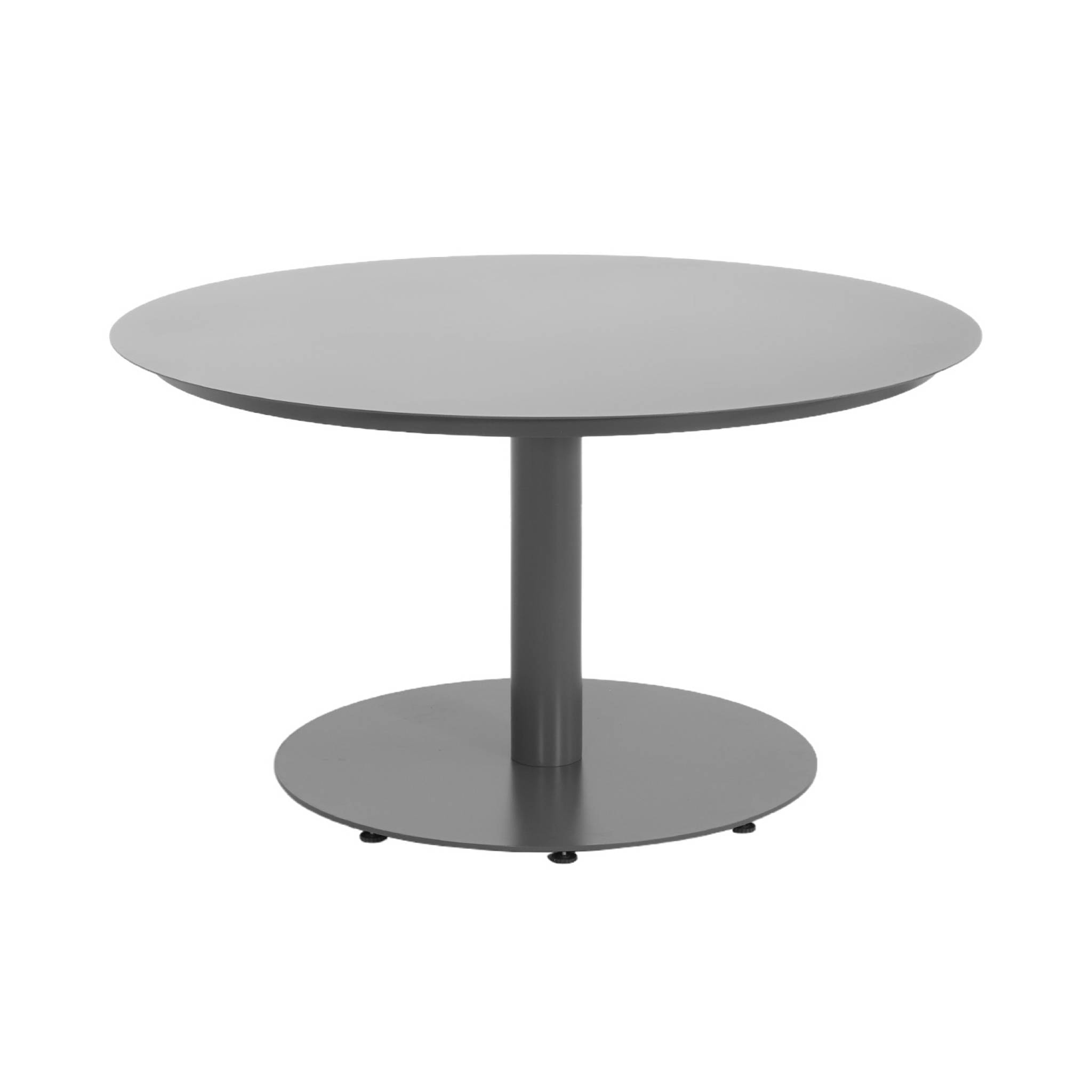 Table de jardin ronde aluminium 6 places OREVA