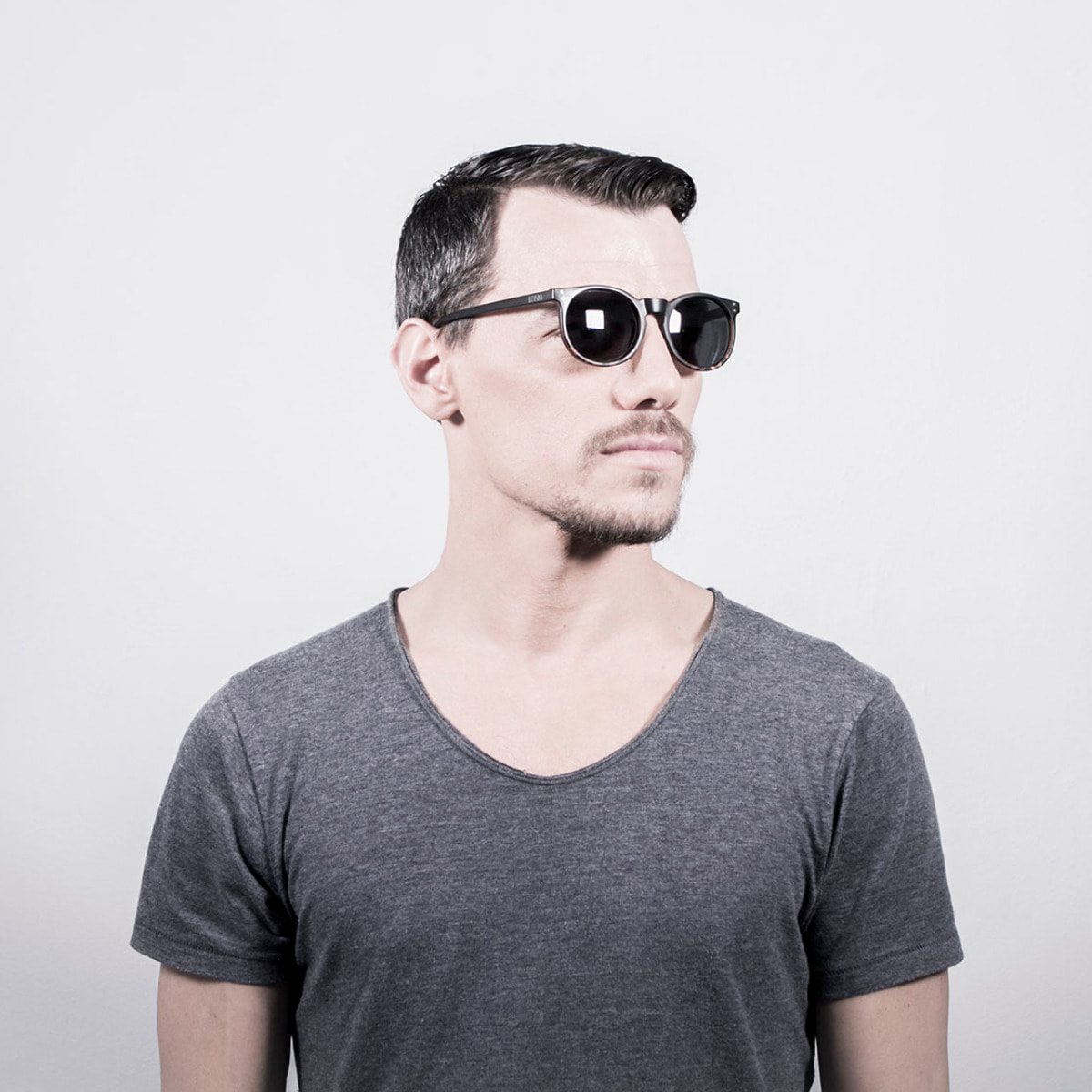 Gafas de sol OCEAN LIZARD - Negro mate arriba + carey abajo y / Ahumada