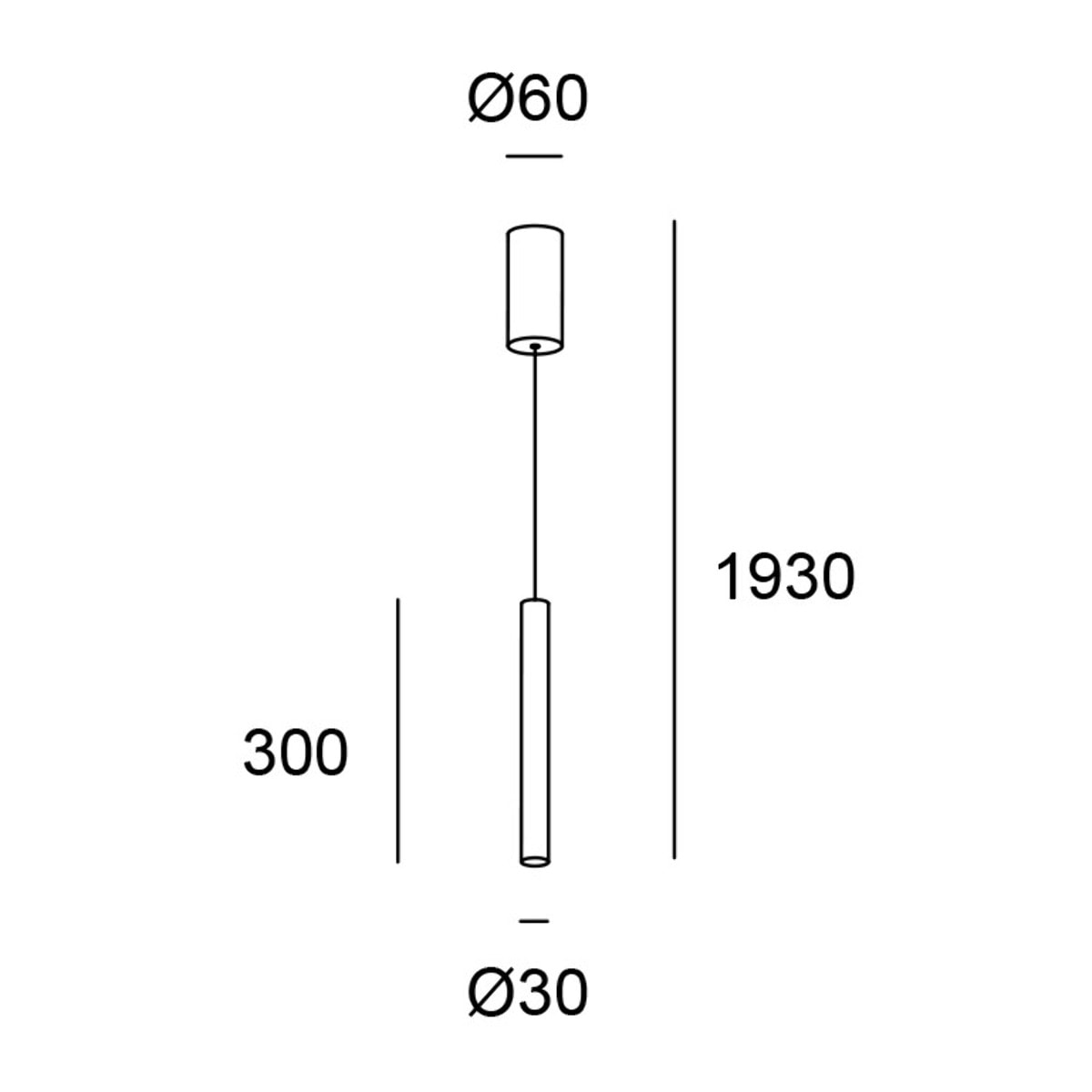 LEDS C4 Colgante Stylus Surfaced 300mm LED 9.7 Blanco cálido - 3000K ON-OFF Blanco 412lm