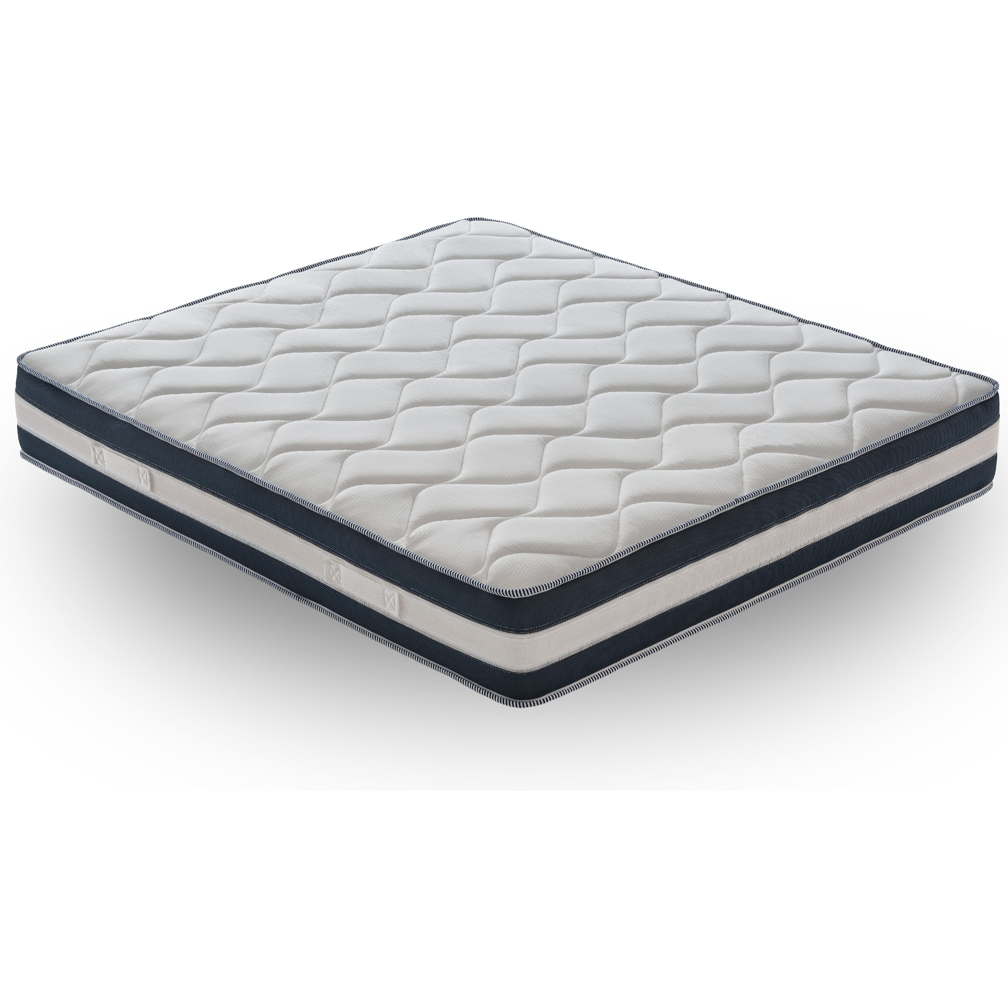 Materasso 100x190 in Memory Foam - Altezza 26 cm - 9 Zone di comfort - Memory Gel Rinfrescante