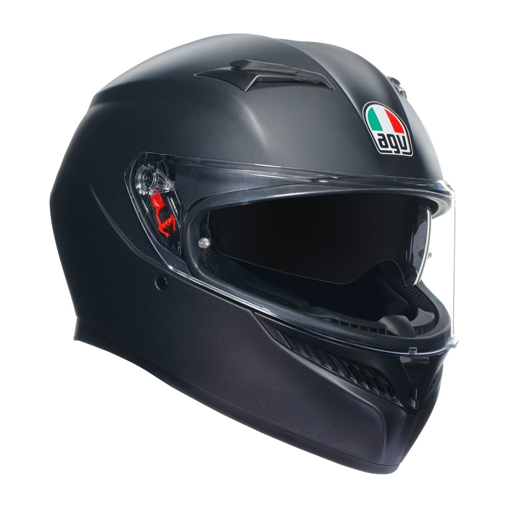 CASCO AGV K3 AGV E2206  MATT BLACK