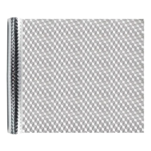 Rouleau adhésif aluminium au mètre - revêtement mural meuble de protection auto-adhésif étanche