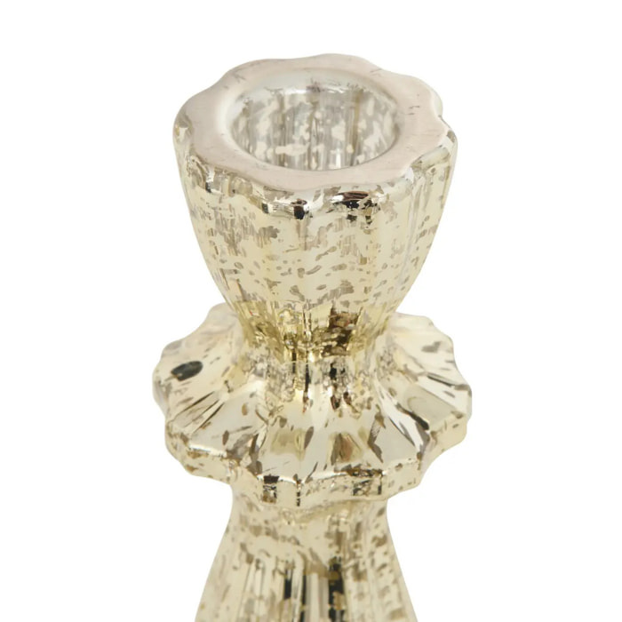 BOUGEOIR VR DORE H20CM