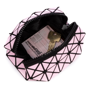 Zeri mini borsa a mano design geometrico.