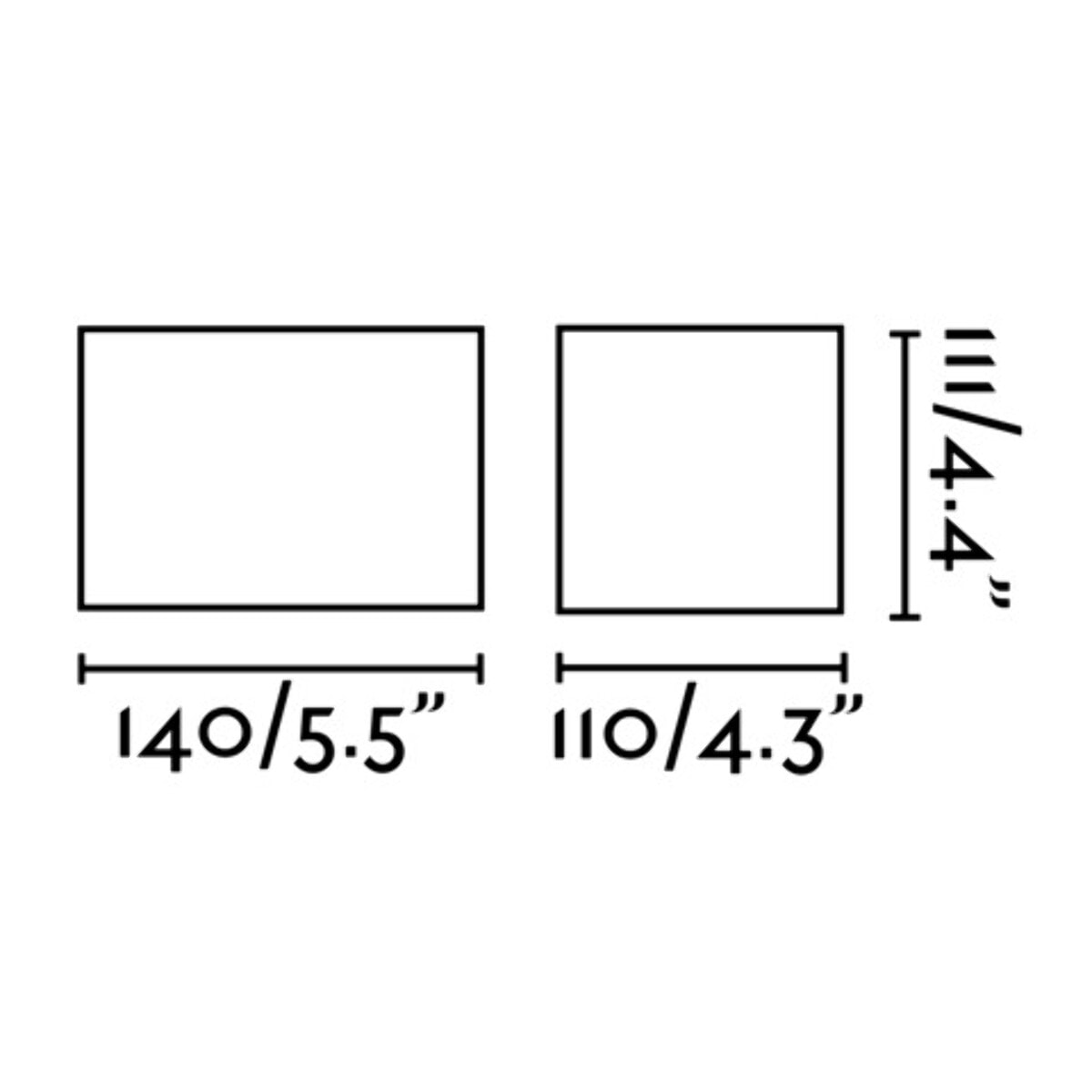 SUNSET LED Lampe applique blanche